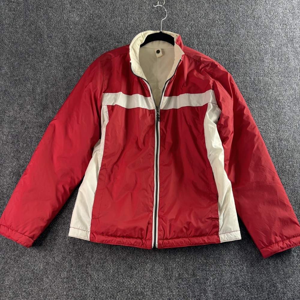 Zeroxposur Women's Small Vintage Red Reversible Medium Ski Jacket Coat